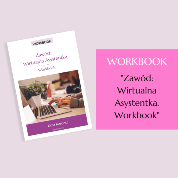 workbook Zawód Wirtualna Asystentka. Workbook